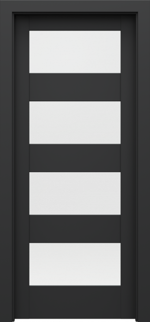 Porta Verte Home Negru