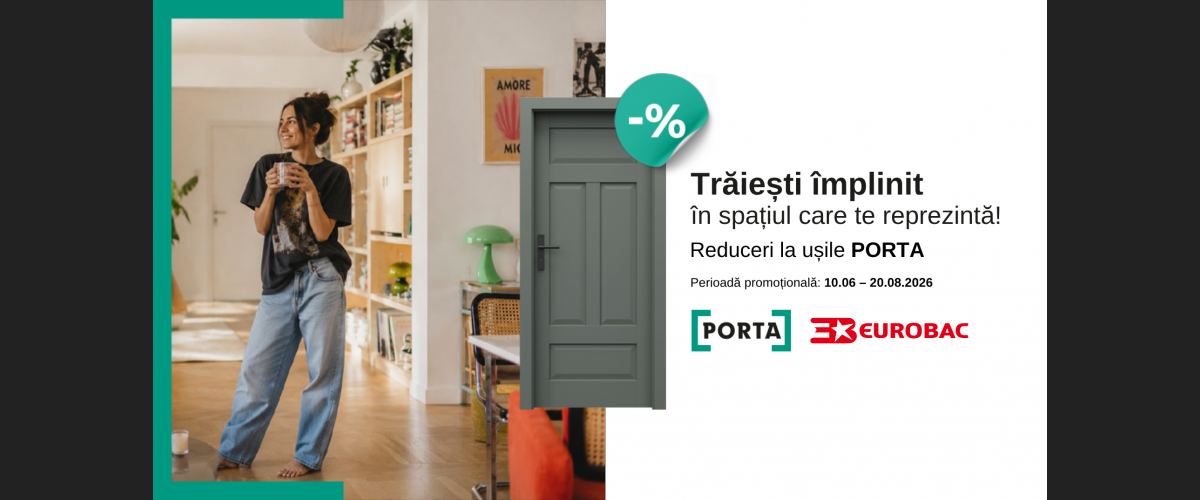 Promoția de vară la ușile PORTA DOORS!